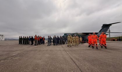 Avião com ajuda humanitária do Brasil à Venezuela
