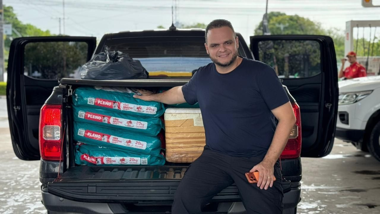 Grupo realiza trabalho voluntário • Reprodução
