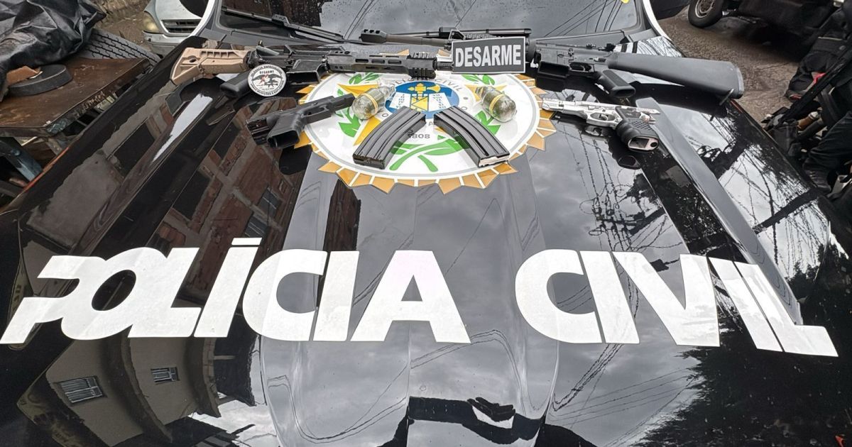 Operação mira grupo suspeito de fornecer munições para facções no Rio