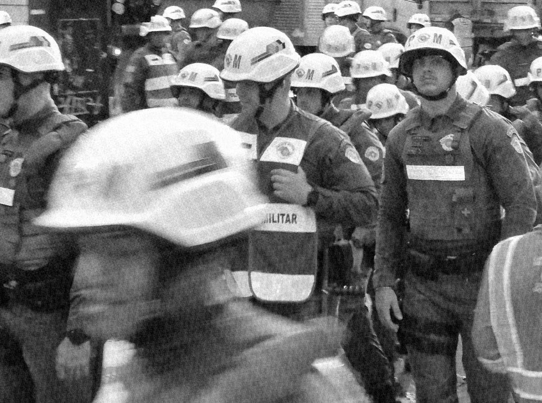 Policiais trabalham em ato na Avenida Paulista em 29 de Junho de 2025 • Thomaz Coelho