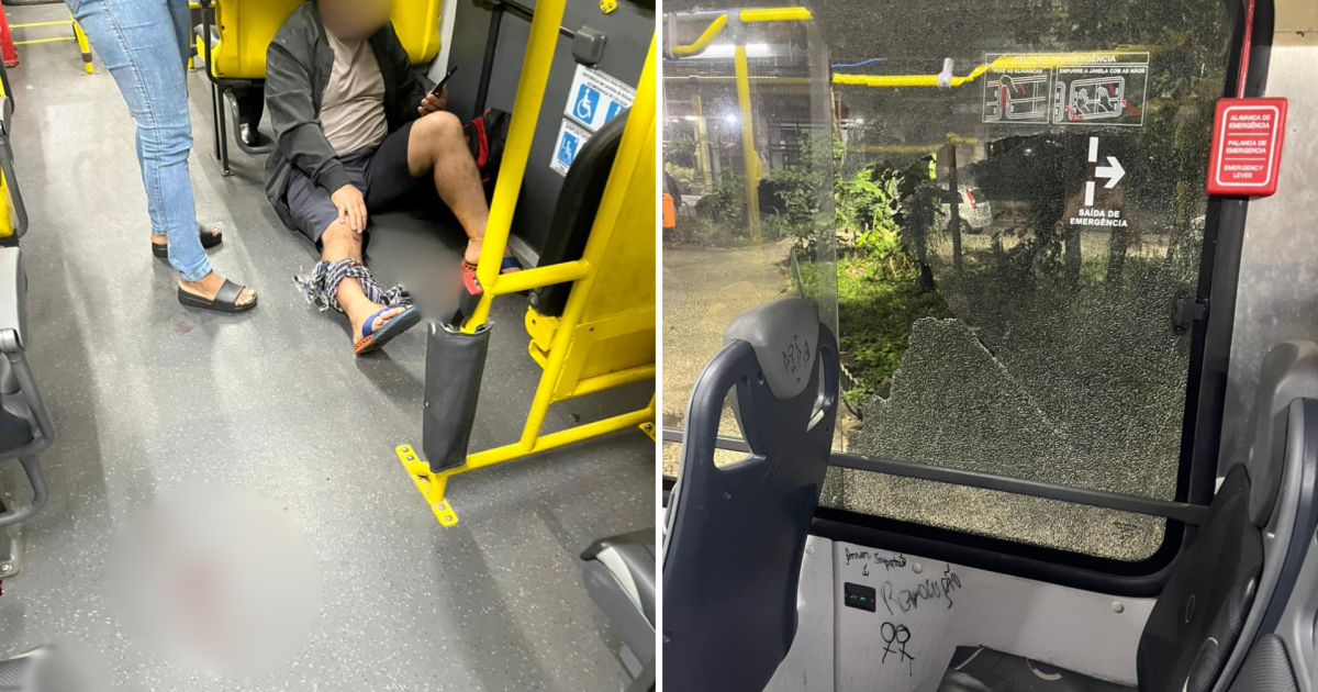 Rio: Passageiro é baleado dentro de ônibus durante operação no Dona Marta