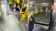 Rio: Passageiro é baleado dentro de ônibus durante operação no Dona Marta