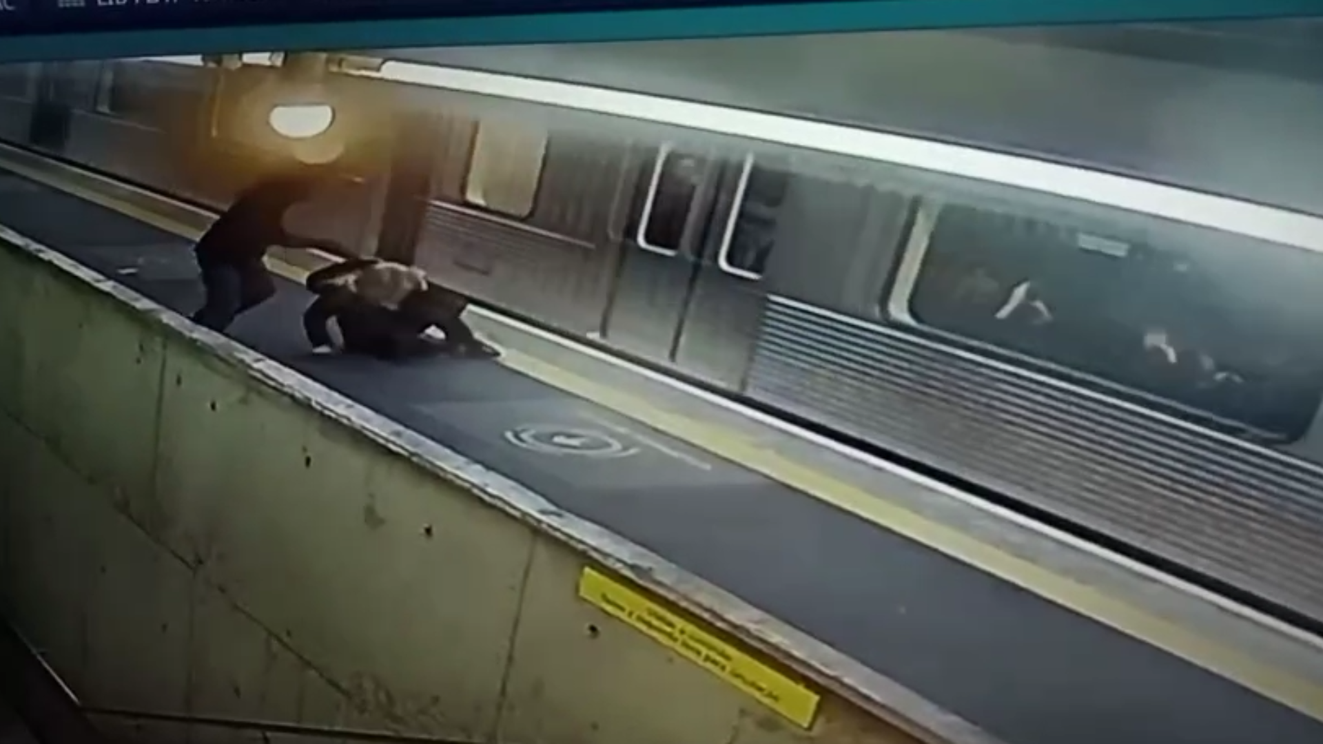 agressao metro