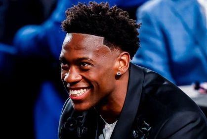 Wizards seleciona AJ Dybantsa na primeira escolha do Draft da NBA