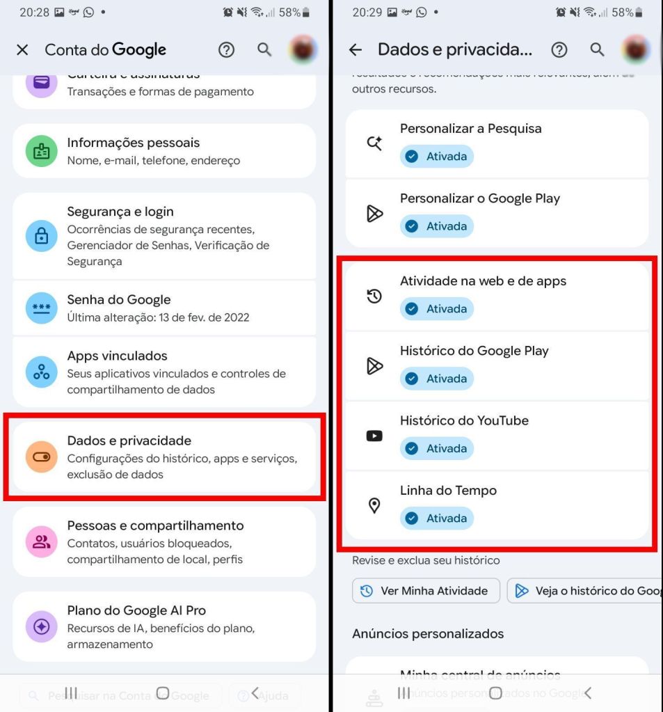 configuracoes-de-dados-e-privacidade-da-conta-google-no-android-com-controle-de-historico-de-atividade-e-personalizacao-de-servicos- digitais