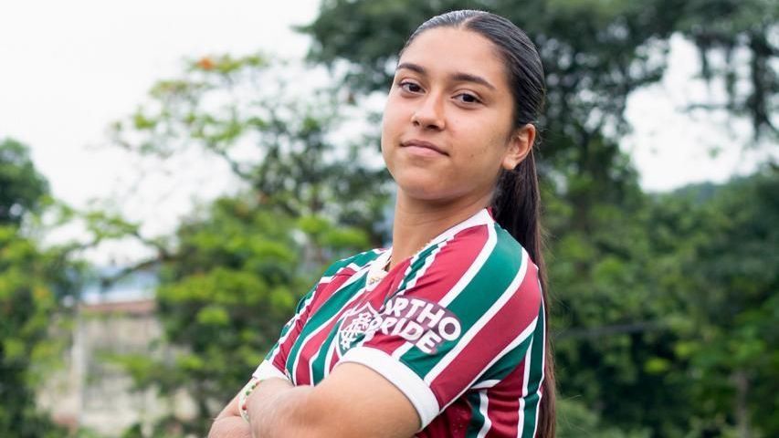 Amanda Tavares do time sub-20 feminino do Fluminense • Divulgação/Fluminense