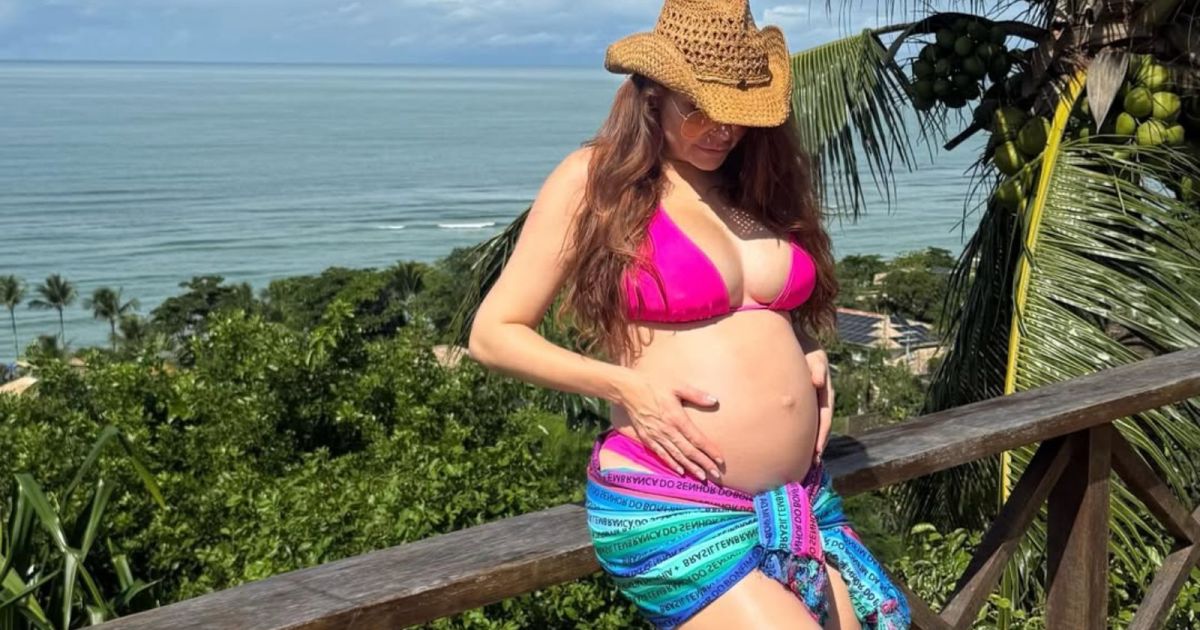 Nasce Helena, filha da ex-BBB Amanda Gontijo; veja 1ª foto