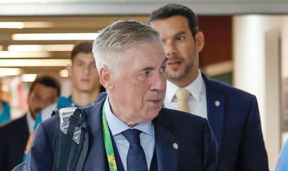 Carlo Ancelotti, técnico da Seleção Brasileira