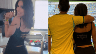 Anitta posa abraçada com bilionário em jogo da Seleção na Copa; saiba quem