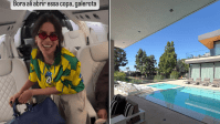 Cunhada de Anitta mostra casa que cantora ficará na Copa do Mundo; veja