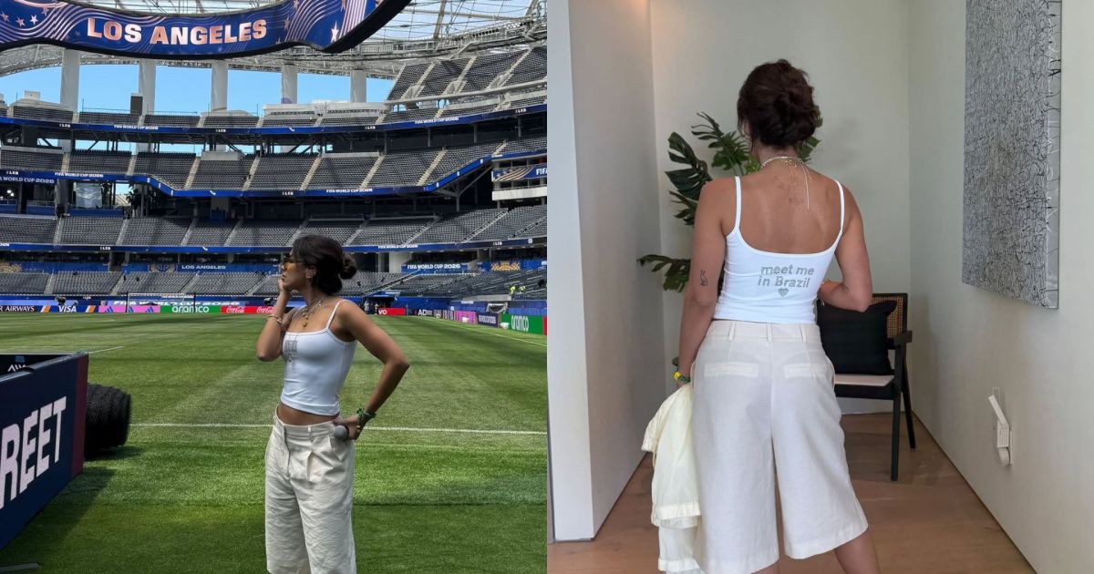 Atração da Copa do Mundo, Anitta mostra preparativos em estádio nos EUA