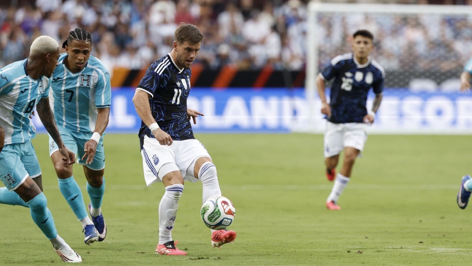 Duelo entre Argentina e Honduras, nos Estados Unidos
