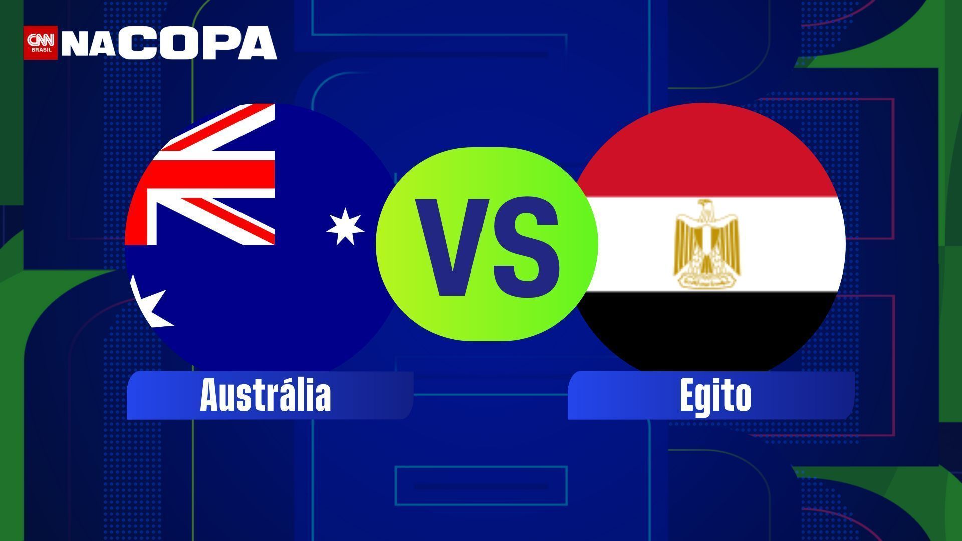 Austrália e Egito se enfrentam pela segunda fase (16 avos de final) na Copa do Mundo; saiba horário e onde assistir