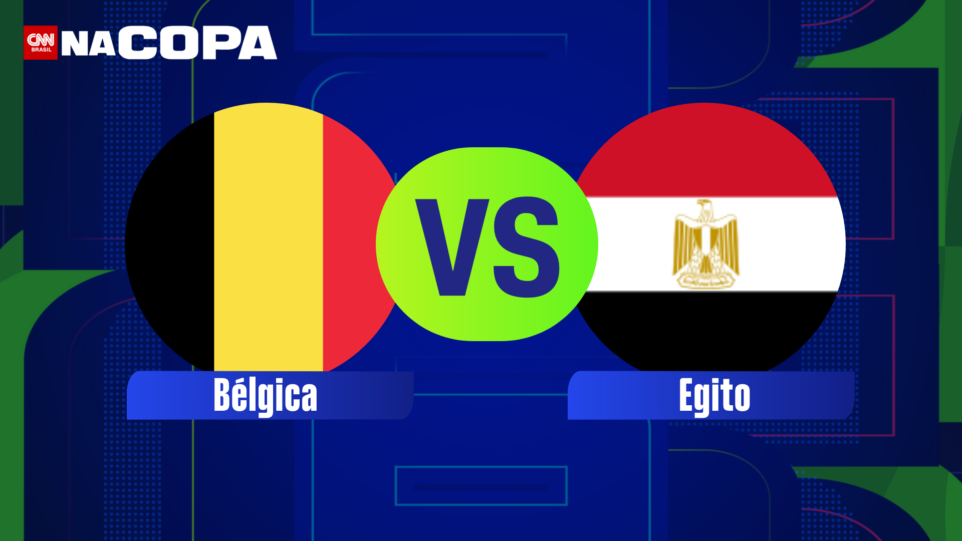 Bélgica e Egito se enfrentam pela primeira rodada da fase de grupos da Copa do Mundo; saiba horário e onde assistir