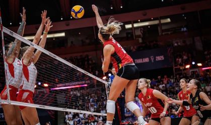 Bélgica x Polônia, pelo Campeonato Mundial Feminino de Vôlei de 2025