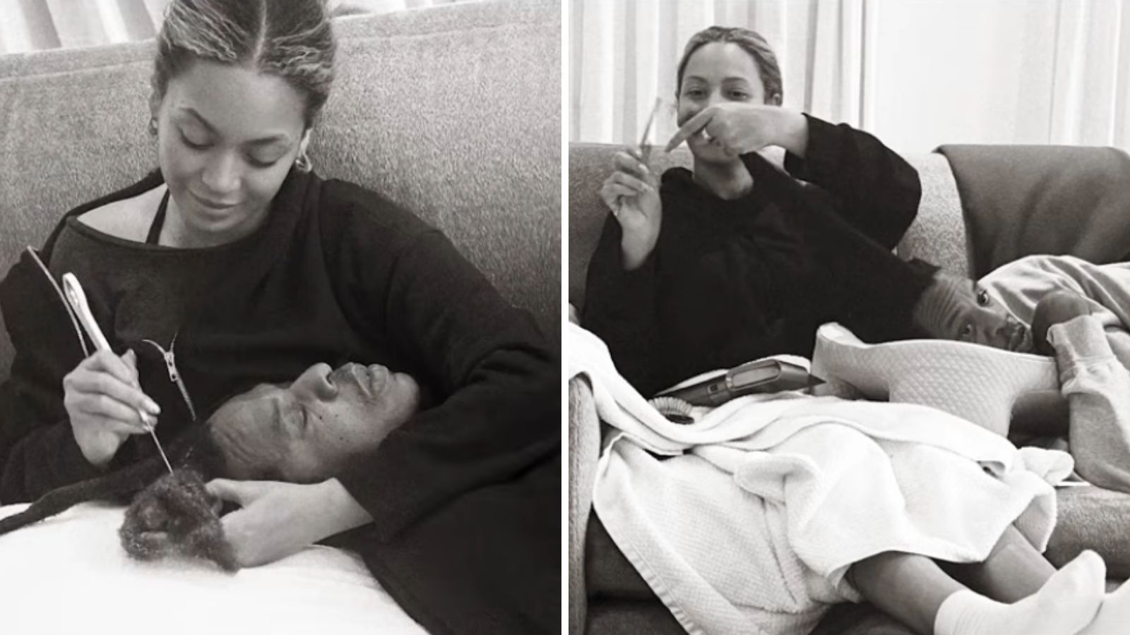 Beyoncé mostra processo de retirada de dreads de Jay-Z
