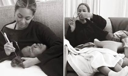 Beyoncé mostra processo de retirada de dreads de Jay-Z
