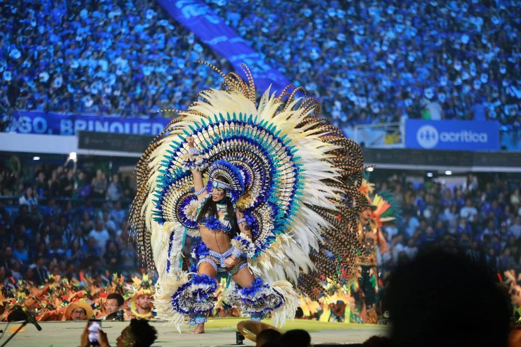 Marciele no Festival de Parintins