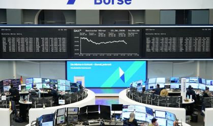 Bolsa de Frankfurt em 15 de junho de 2026