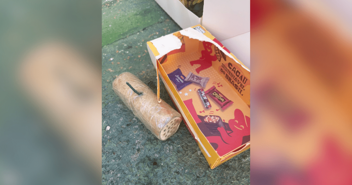 Explosivo é enviado em caixa de bombom para filha de presidente do Ceará