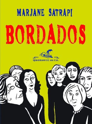 Capa do livro "Bordados", de Marjane Satrapi • Divulgação