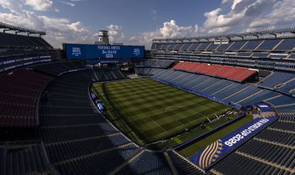Boston Stadium, em Massachussetts, nos Estados Unidos