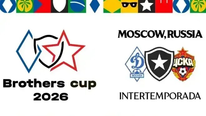 Botafogo vai disputar a Brothers Cup, na Rússia, durante a Copa do Mundo