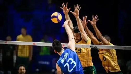 Brasil e Itália em duelo pela segunda semana da VNL