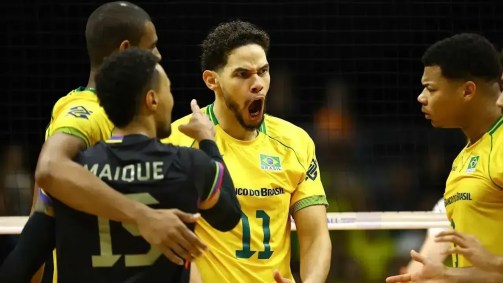 Seleção Brasileira venceu a Sérvia no seu último confronto da VNL