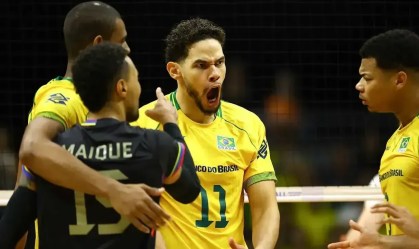 Imagem de destaque do post: Ucrânia x Brasil: horário e onde assistir à VNL Masculina