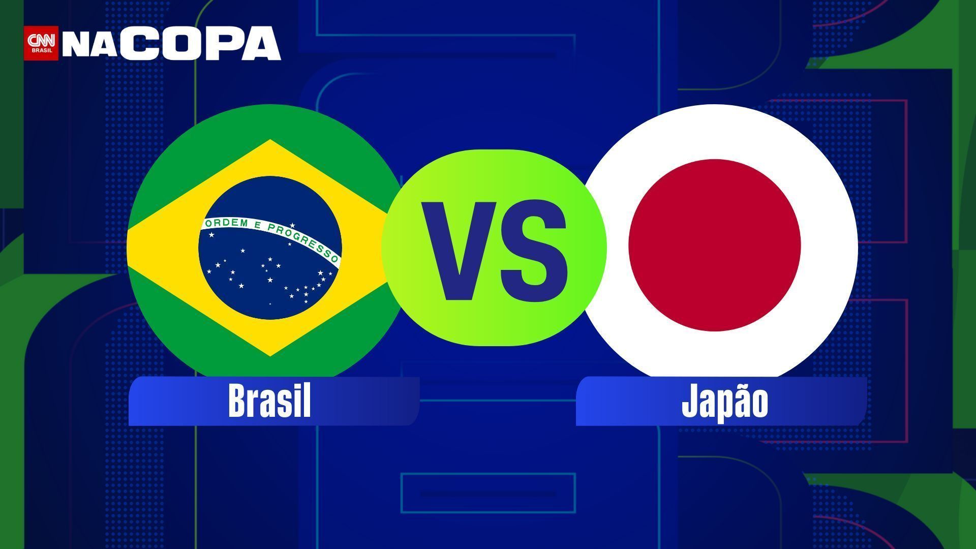 Brasil e Japão se enfrentam pela segunda fase (16 avos de final) na Copa do Mundo; saiba horário e onde assistir
