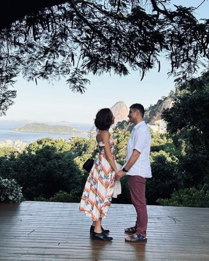 Camila Pitanga e Patrick Pessoa celebram Dia dos Namorados • Instagram/ Camila Pitanga
