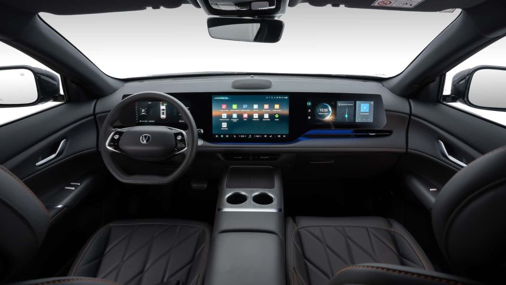 Interior do Caoa Changan CS75
