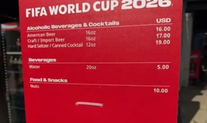 Imagem de destaque do post: Cerveja mais barata custa R$ 81 nos jogos da Copa do Mundo