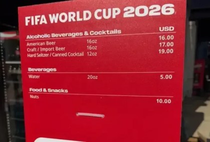 Cerveja mais barata custa R$ 81 nos jogos da Copa do Mundo