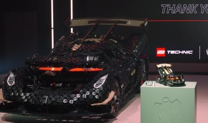 Lego constrói réplica em tamanho real do Koenigsegg Sadair’s Spear