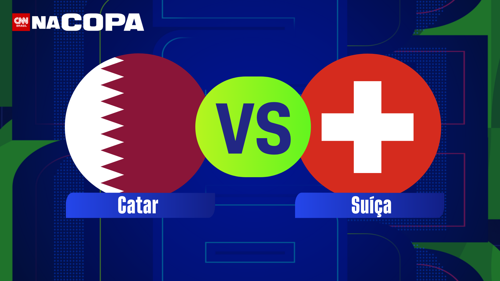 Catar e Suíça se enfrentam pela primeira rodada da fase de grupos da Copa do Mundo; saiba horário e onde assistir