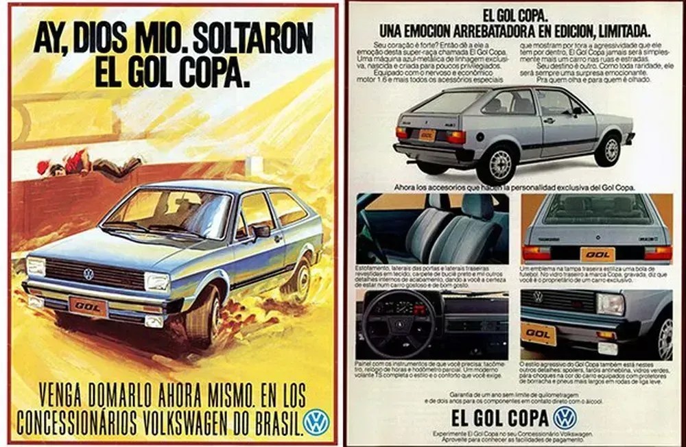 Volkswagen Gol Copa (1982) • Divulgação