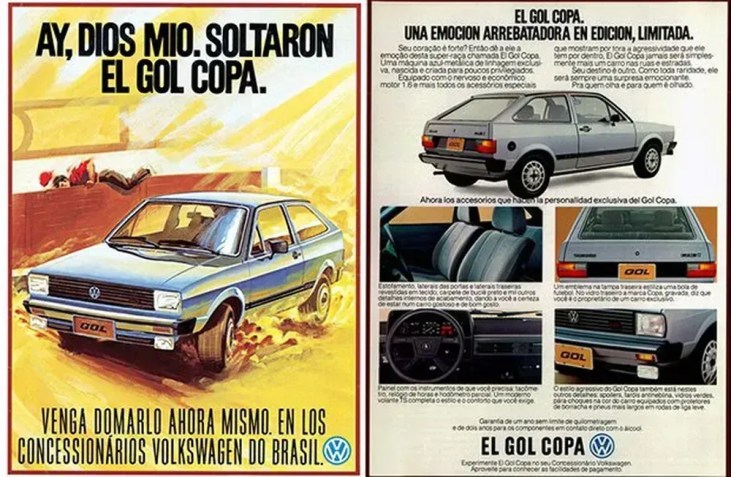 Volkswagen Gol Copa (1982) • Divulgação