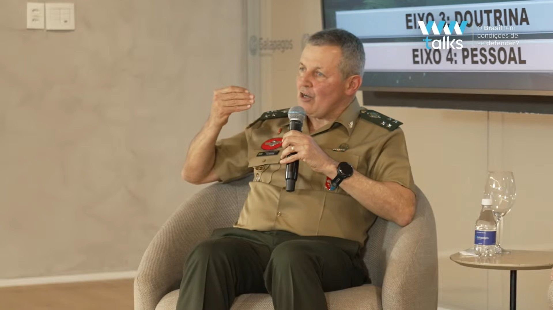Comandante do Exército, general Tomás Ribeiro Paiva