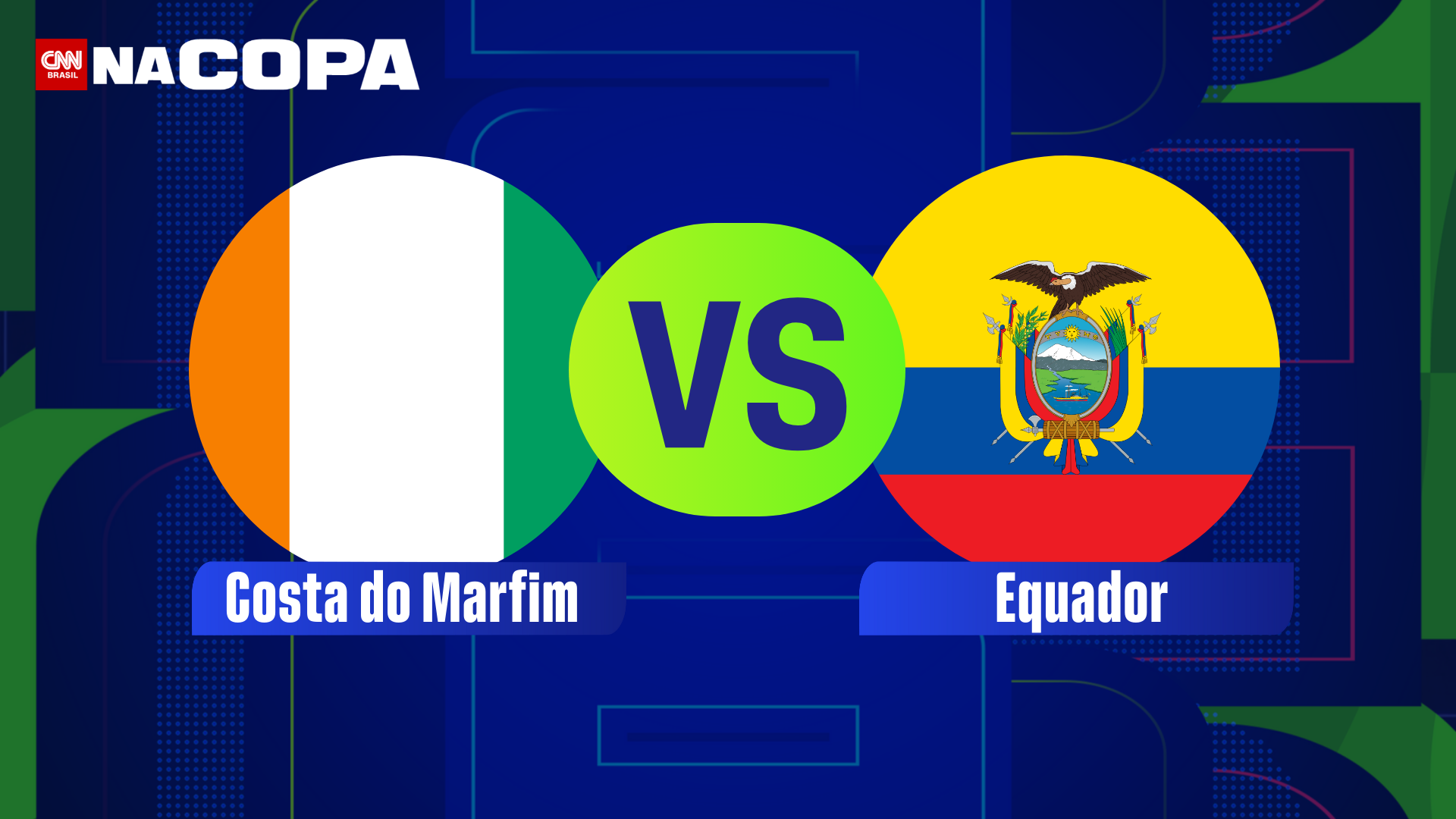 Costa do Marfim e Equador se enfrentam pela primeira rodada da fase de grupos da Copa do Mundo; saiba horário e onde assistir