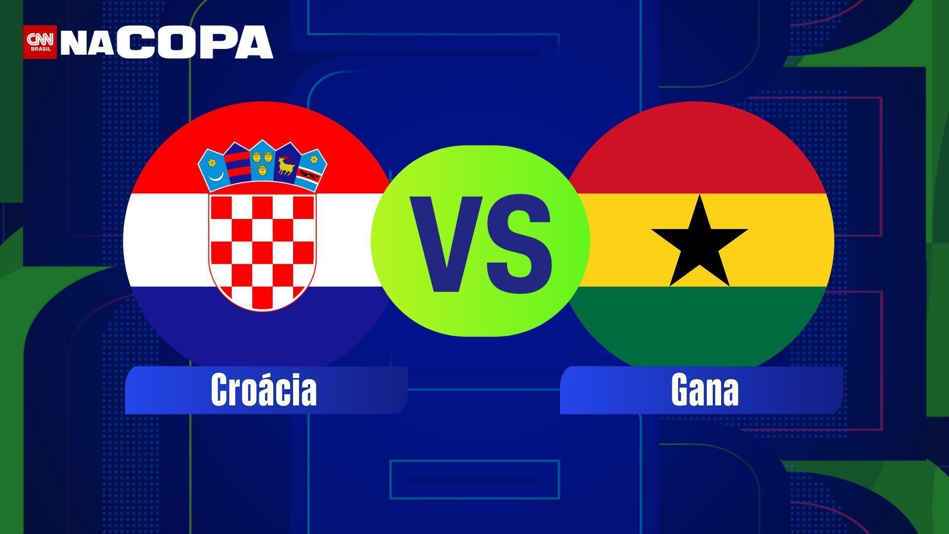 Croácia e Gana se enfrentam pela terceira rodada da fase de grupos da Copa do Mundo; saiba horário e onde assistir
