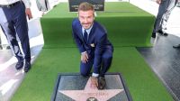 David Beckham recebe estrela na Calçada da Fama em Los Angeles