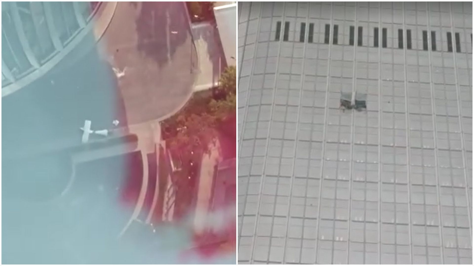Imagens mostram destroços de aeronave que atingiu o prédio mais alto de Pequim, na China