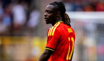Jeremy Doku, destaque da Bélgica