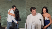 Em meio a beijos, Dua Lipa e Callum Turner conhecem Fontana di Trevi; veja