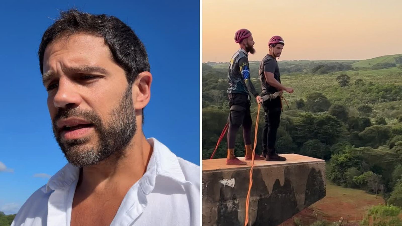 Duda Nagle revela ter saltado de mesma ponte que jovem morreu