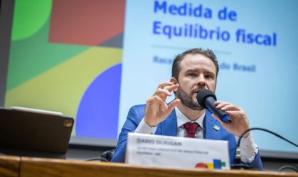 Dario Durigan, ministro da Fazenda, falou em evento de lançamento do Desenrola Adimplentes