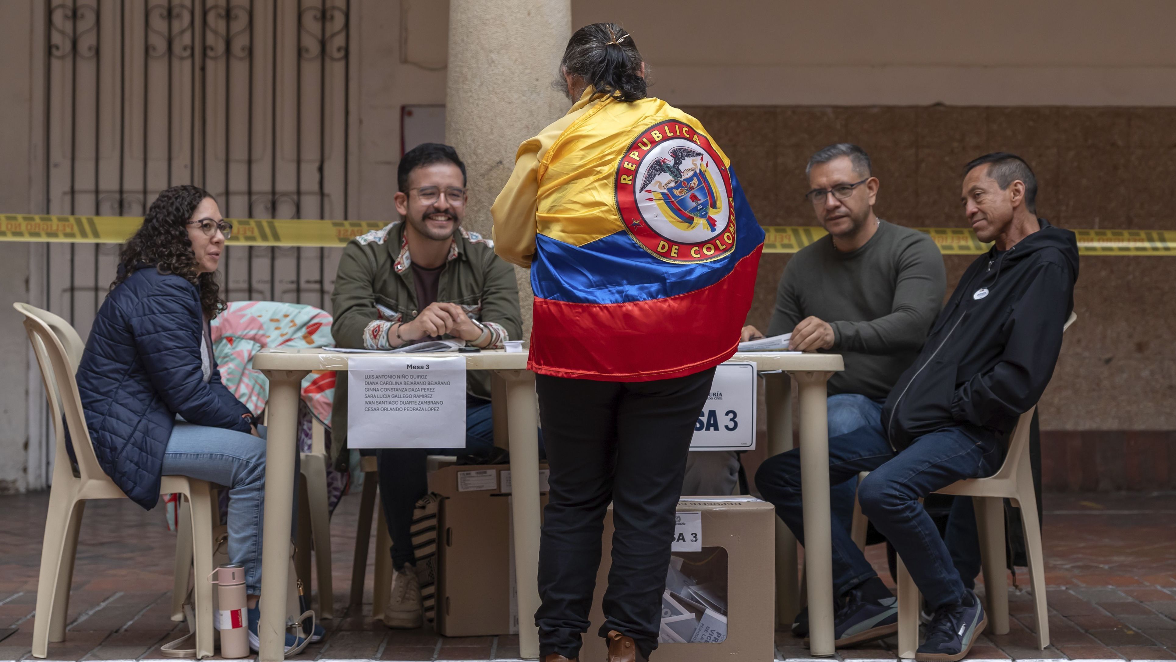 Colombians Go To The Polls In Presidential Election