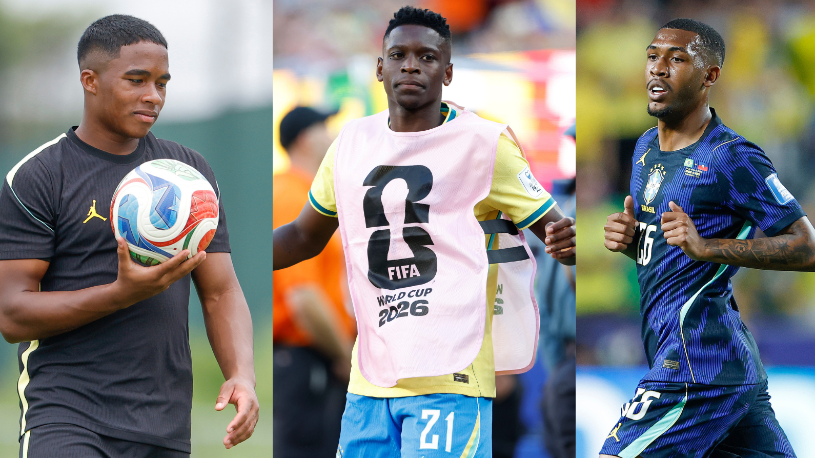 Endrick, Luiz Henrique e Rayan disputam vaga de Raphinha na Seleção